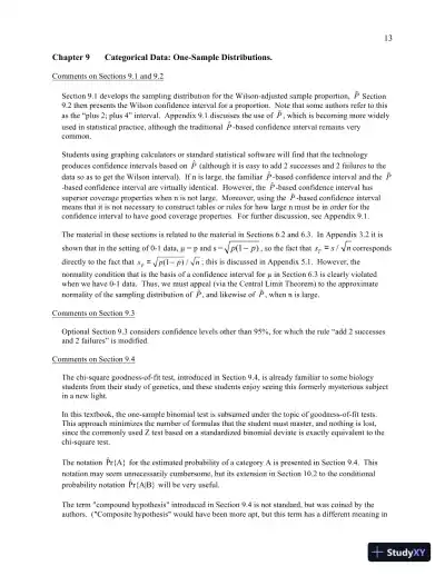 Solution Manual for Statistics for the Life Sciences, 5th Edition - Page 16 preview image