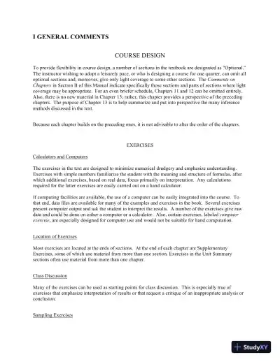 Solution Manual for Statistics for the Life Sciences, 5th Edition - Page 4 preview image