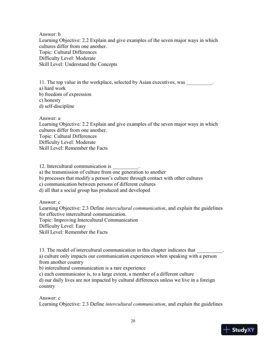 Test Bank for Interpersonal Messages , 4th Edition, page 23