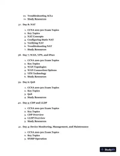 31 Days Before your CCNA Exam: A Day-By-Day Review Guide for the CCNA 200-301 Certification Exam (2020) - Page 11 preview image