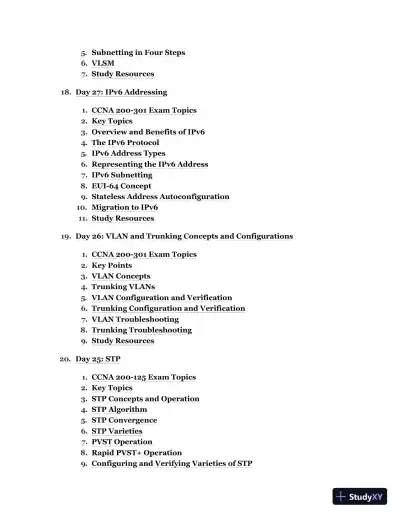 31 Days Before your CCNA Exam: A Day-By-Day Review Guide for the CCNA 200-301 Certification Exam (2020) - Page 6 preview image