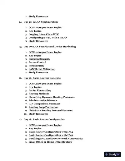 31 Days Before your CCNA Exam: A Day-By-Day Review Guide for the CCNA 200-301 Certification Exam (2020) - Page 8 preview image