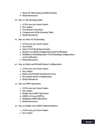 31 Days Before your CCNA Exam: A Day-By-Day Review Guide for the CCNA 200-301 Certification Exam (2020) - Page 9 preview image