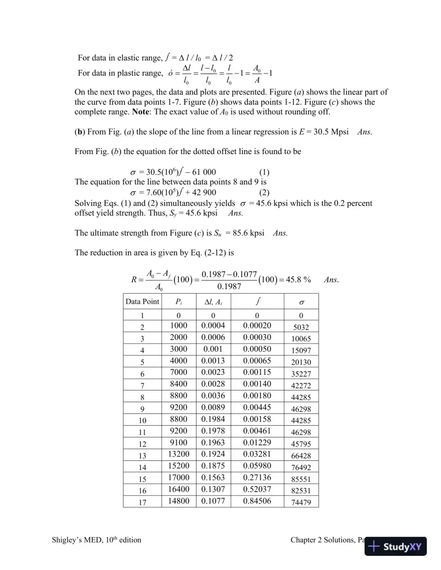 Solution Manual For Shigley's Mechanical Engineering Design, 10th Edition, page 16