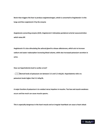 2023-2024 WGU D236 Pathophysiology Practice Exam with Answers (170 Solved Questions) - Page 4 preview image