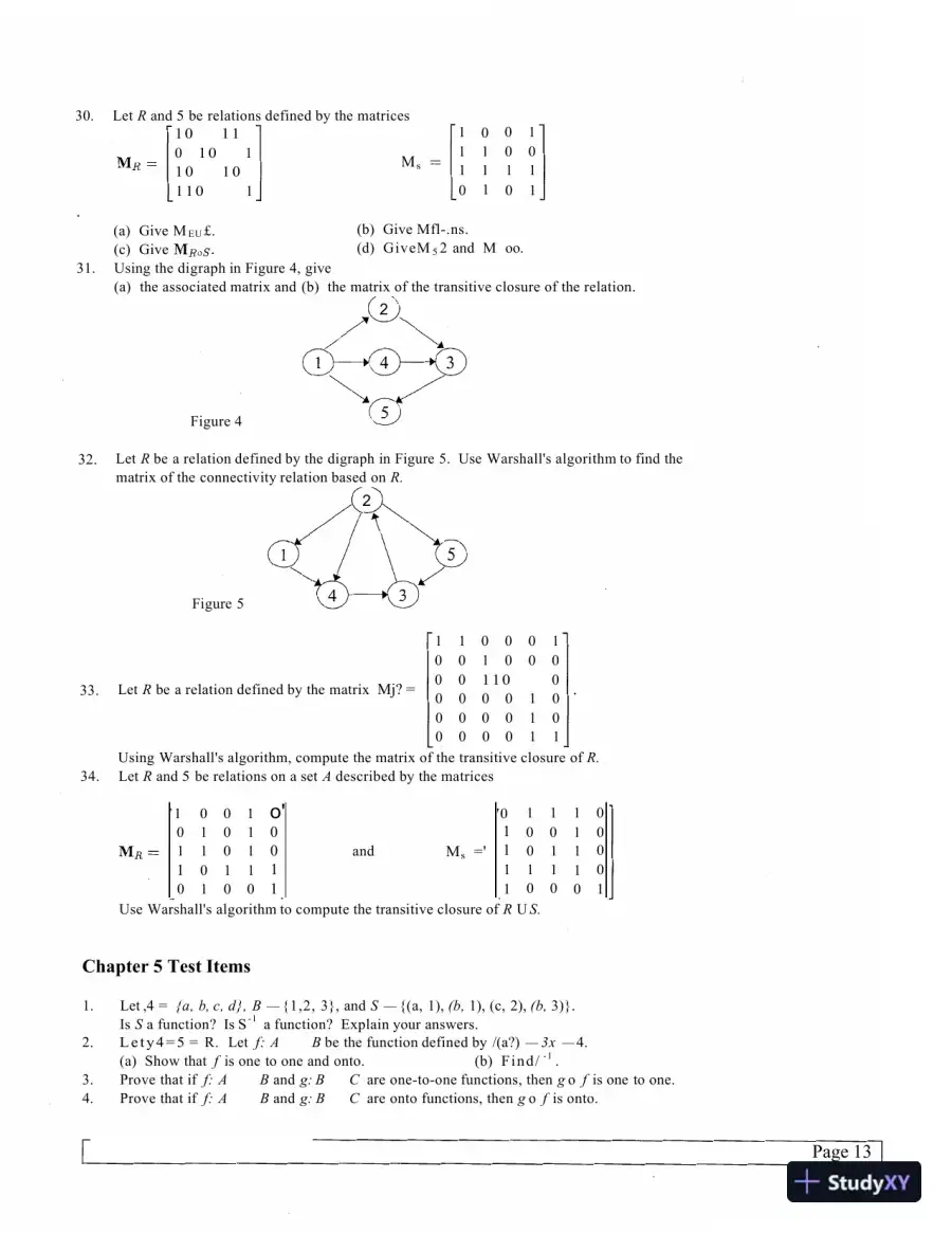 Discrete Mathematical Structures (Classic Version), 6th Edition Solution Manual, page 16