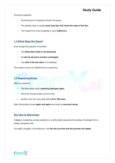 Astronomy - Final End States of Stars - Page 2 preview image
