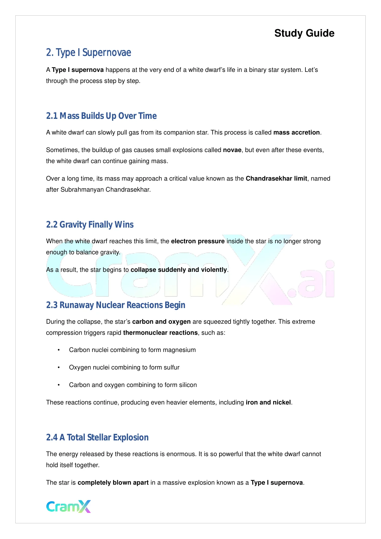 Astronomy - Final End States of Stars - Page 3 preview image