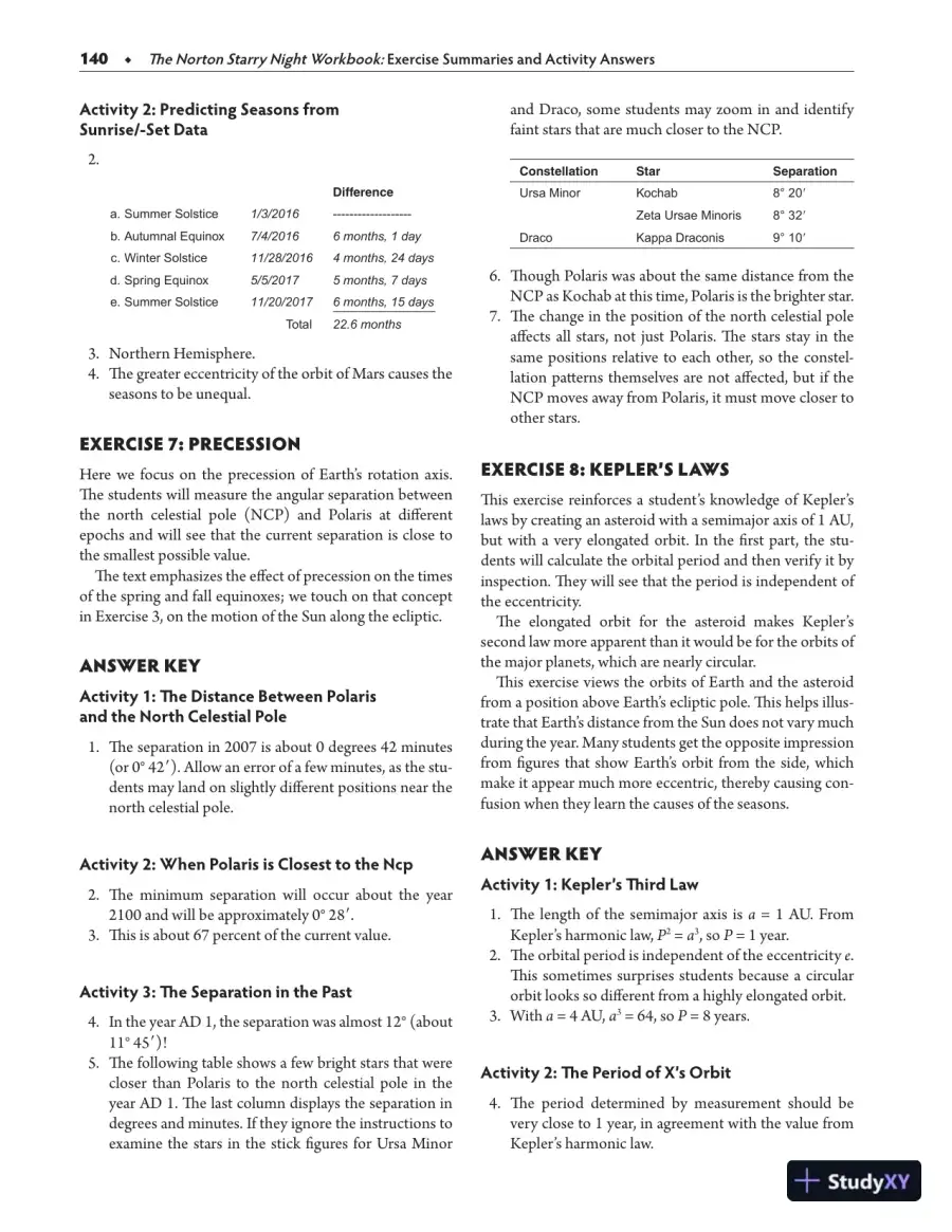 Solution Manual for Understanding Our Universe, 3rd Edition, page 16