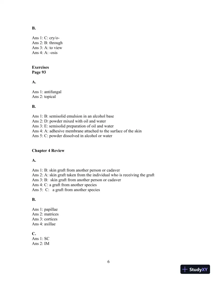 Solution Manual For Medical Language for Modern Health Care, 4th Edition, page 21