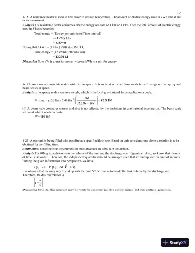 Solution Manual For Fundamentals of Thermal-Fluid Sciences, 5th Edition - Page 7 preview image