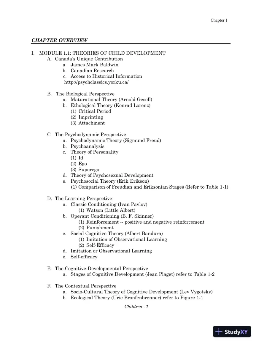 Solution Manual for Children: A Chronological Approach, Fifth Canadian Edition, page 4