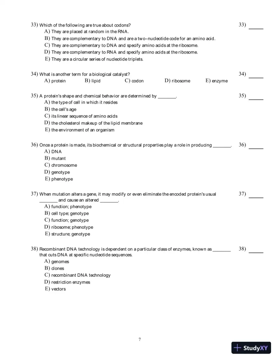 Test Bank for Concepts of Genetics, 12th edition, page 12