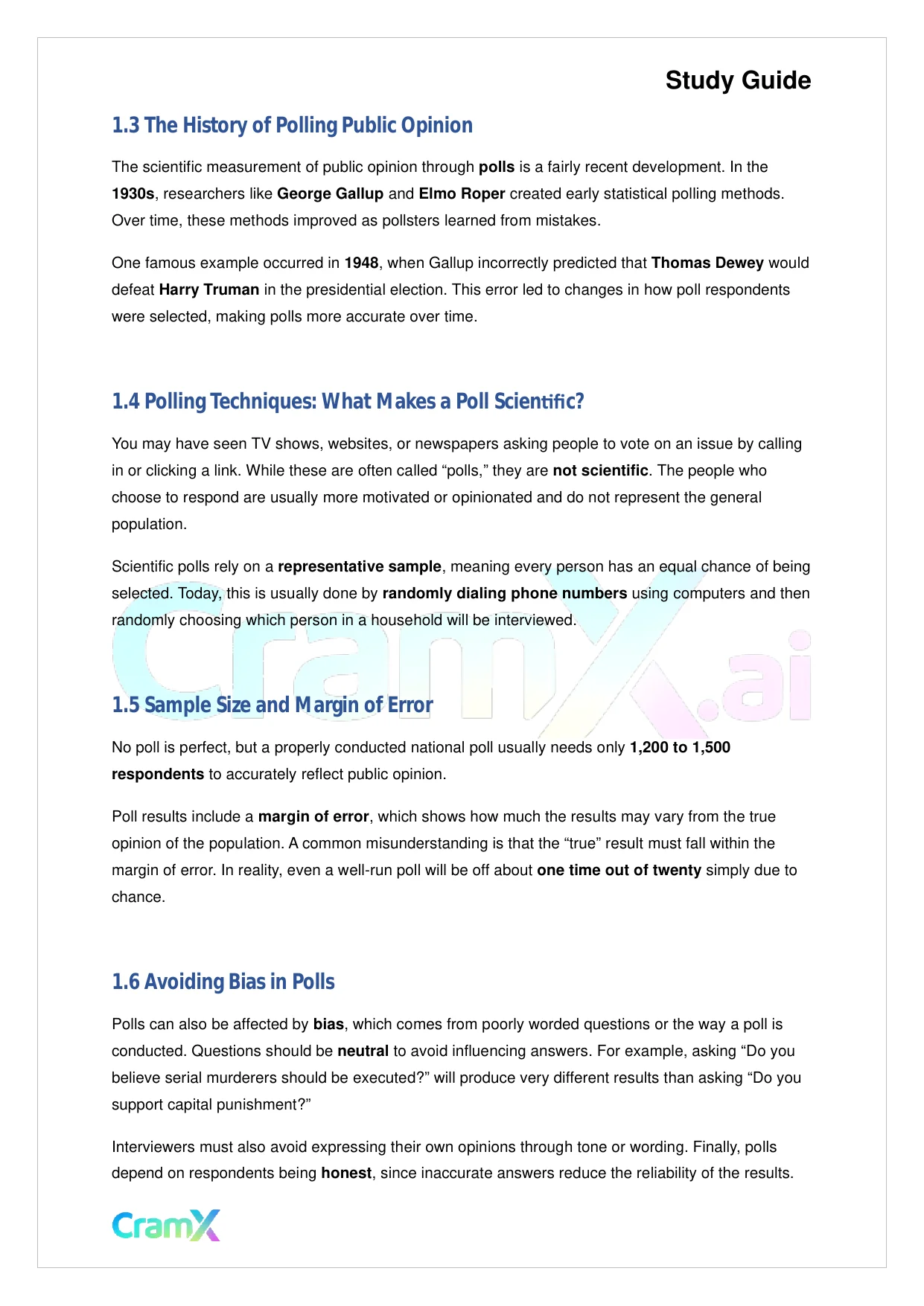 American Government - Public Opinion - Page 2 preview image