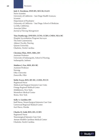 AACN Core Curriculum for Progressive and Critical Care Nursing, 8th Edition (2023) - Page 11 preview image