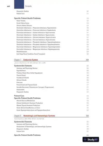 AACN Core Curriculum for Progressive and Critical Care Nursing, 8th Edition (2023) - Page 25 preview image