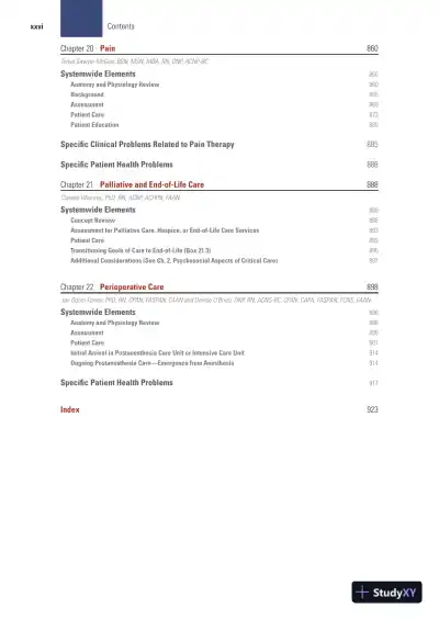 AACN Core Curriculum for Progressive and Critical Care Nursing, 8th Edition (2023) - Page 29 preview image