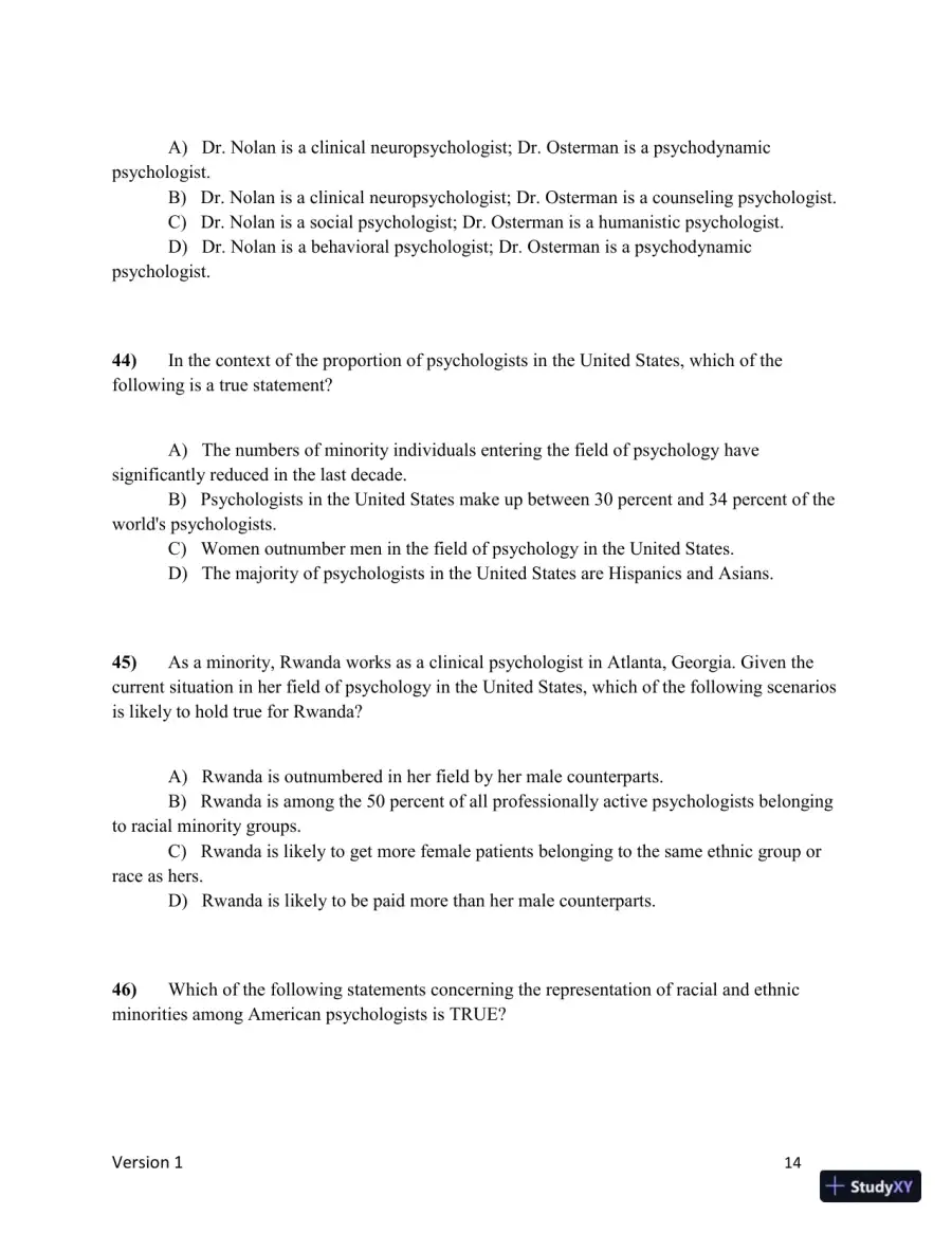 Test Bank for Understanding Psychology, 15th Edition (Chapters 1-5), page 15