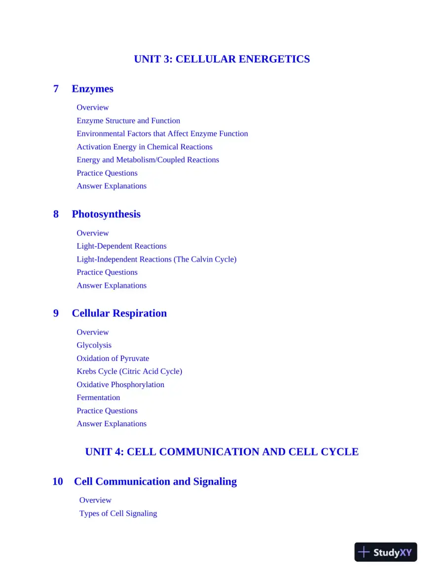 AP Biology Premium, 2024: 5 Practice Tests + Comprehensive Review (2024), page 10