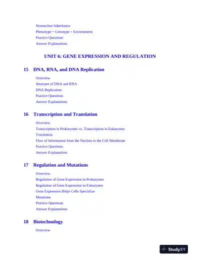 AP Biology Premium, 2024: 5 Practice Tests + Comprehensive Review (2024) - Page 12 preview image