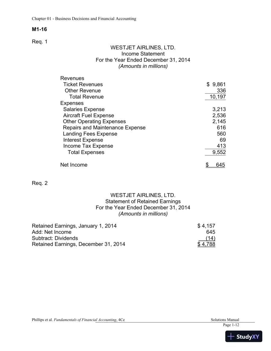Financial Accounting 4th Canadian Edition Solution Manual, page 13