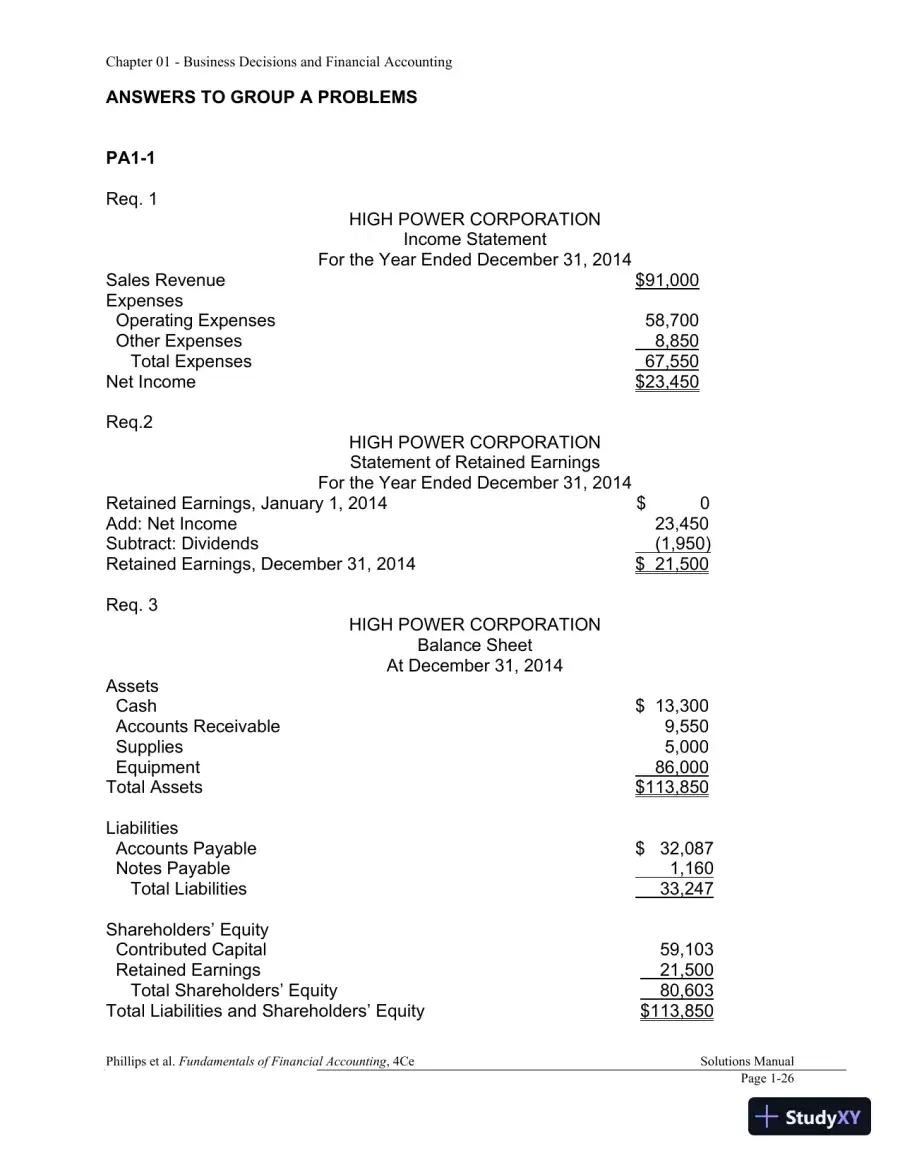 Financial Accounting 4th Canadian Edition Solution Manual, page 27
