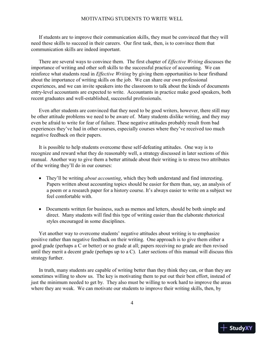 Study Notes For Effective Writing: A Handbook for Accountants, 11th Edition, page 10