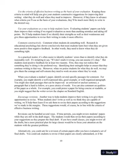 Study Notes For Effective Writing: A Handbook for Accountants, 11th Edition - Page 16 preview image