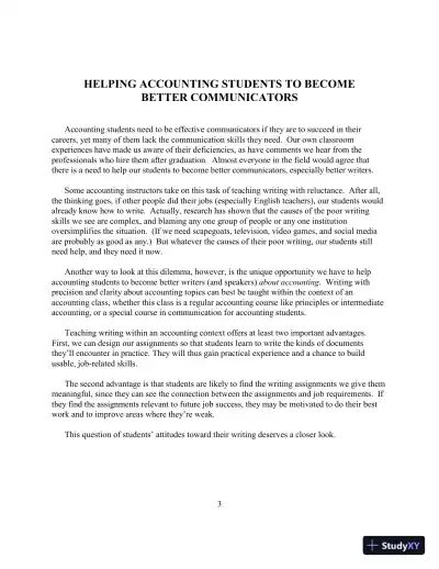 Study Notes For Effective Writing: A Handbook for Accountants, 11th Edition - Page 9 preview image