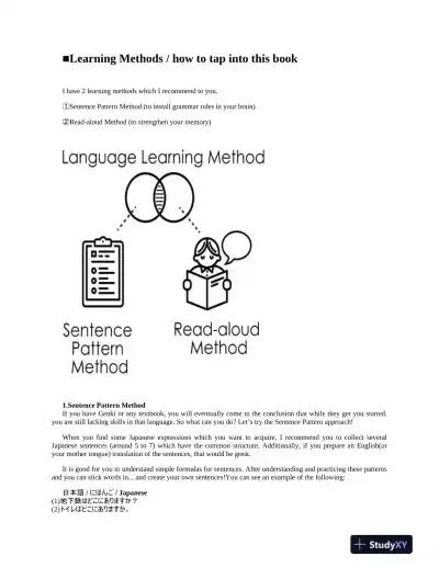 Japanese Sentence Patterns for JLPT N1 : Training Book Vol.1 (2019) - Page 13 preview image