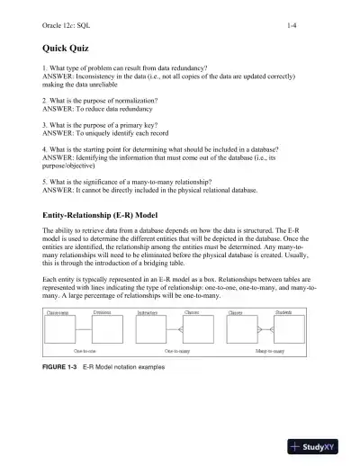 Class Notes For Oracle 12c: SQL, 3rd Edition - Page 5 preview image