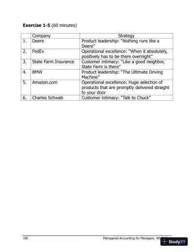 Managerial Accounting for Managers 4th Edition Solution Manual - Page 11 preview image