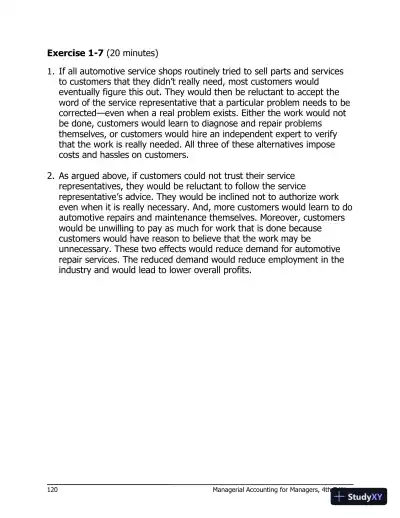 Managerial Accounting for Managers 4th Edition Solution Manual - Page 13 preview image