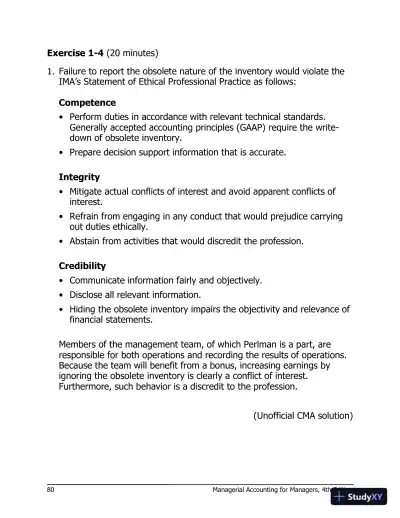 Managerial Accounting for Managers 4th Edition Solution Manual - Page 9 preview image