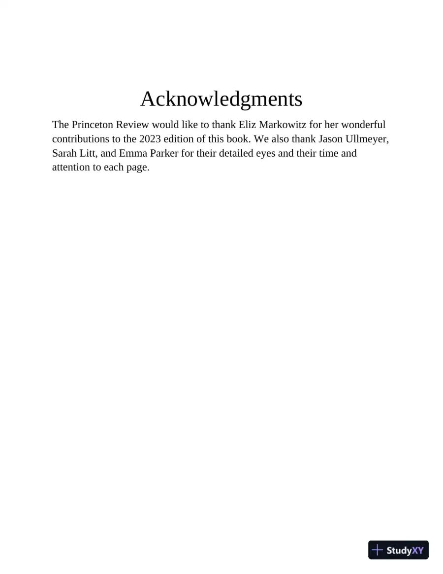 Princeton Review AP U.S. Government and Politics Premium Prep, 2023: 6 Practice Tests (2022), page 6