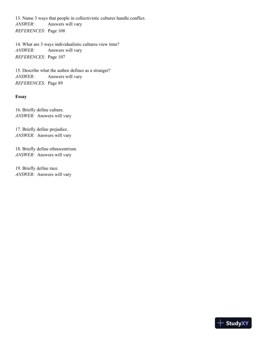 Fundamentals of Case Management Practice: Skills for the Human Services 5th Edition Test Bank, page 15