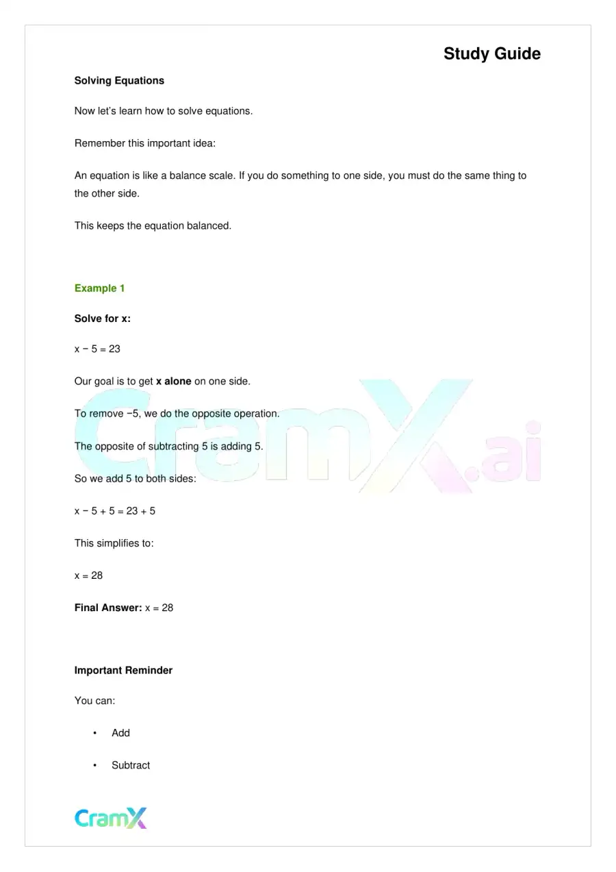 Algebra I – Equations Ratios and Proportions, page 3