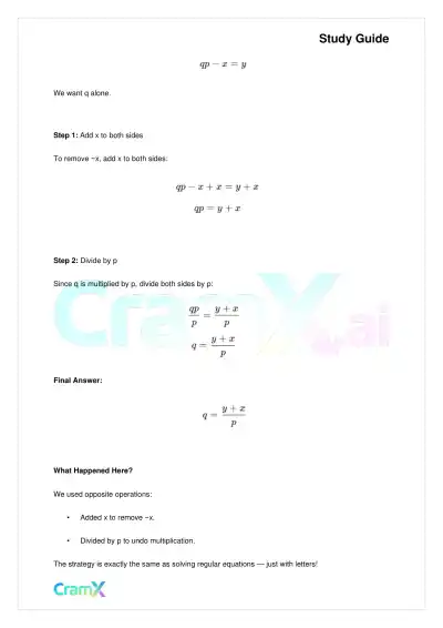 Algebra I – Equations Ratios and Proportions - Page 9 preview image