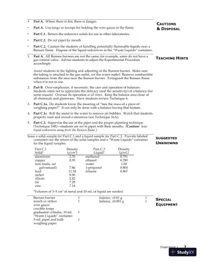 Lecture Notes for Laboratory Manual for Principles of General Chemistry , 10th Edition - Page 12 preview image