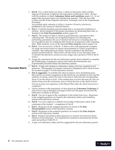 Lecture Notes for Laboratory Manual for Principles of General Chemistry , 10th Edition - Page 16 preview image