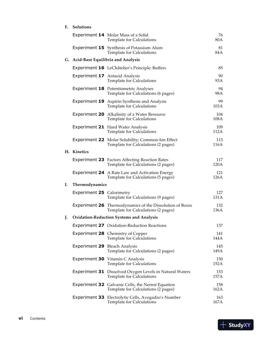 Lecture Notes for Laboratory Manual for Principles of General Chemistry , 10th Edition, page 4