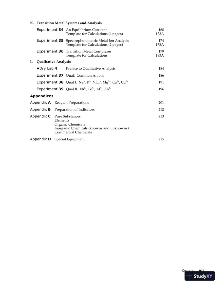 Lecture Notes for Laboratory Manual for Principles of General Chemistry , 10th Edition, page 5