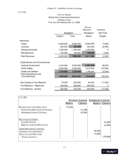 Solution Manual For Essentials of Accounting for Governmental and Not-for-Profit Organizations, 14th Edition - Page 24 preview image