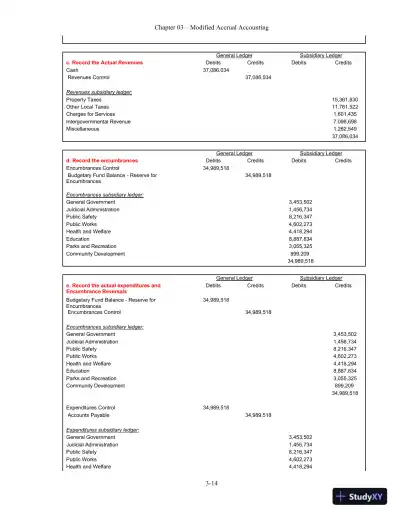 Solution Manual For Essentials of Accounting for Governmental and Not-for-Profit Organizations, 14th Edition - Page 31 preview image