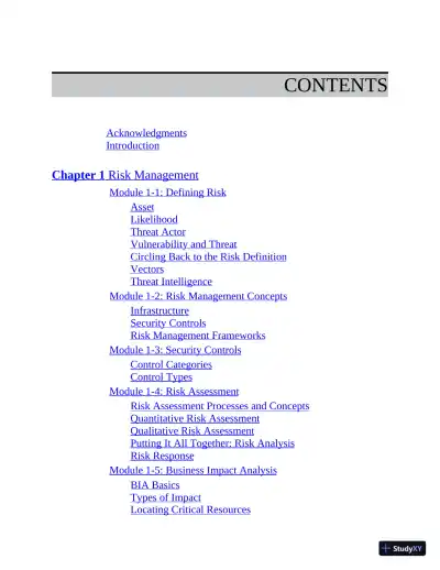 Mike Meyers' CompTIA Security+ SY0-601 Exam Certification Guide, 3rd Edition (2021) - Page 10 preview image
