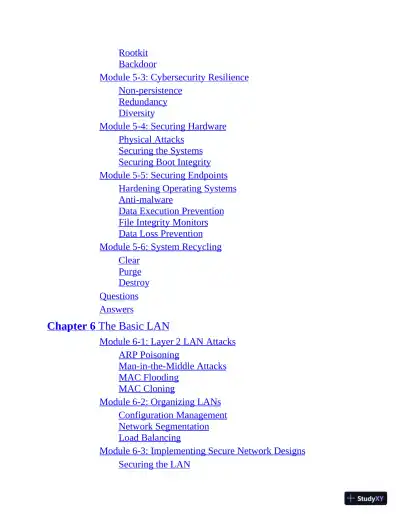 Mike Meyers' CompTIA Security+ SY0-601 Exam Certification Guide, 3rd Edition (2021) - Page 15 preview image