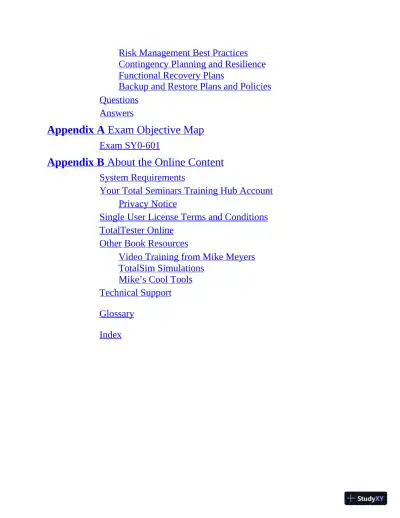 Mike Meyers' CompTIA Security+ SY0-601 Exam Certification Guide, 3rd Edition (2021) - Page 21 preview image