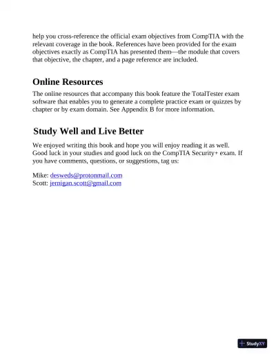 Mike Meyers' CompTIA Security+ SY0-601 Exam Certification Guide, 3rd Edition (2021) - Page 31 preview image