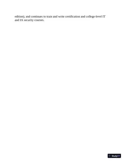 Mike Meyers' CompTIA Security+ SY0-601 Exam Certification Guide, 3rd Edition (2021) - Page 4 preview image