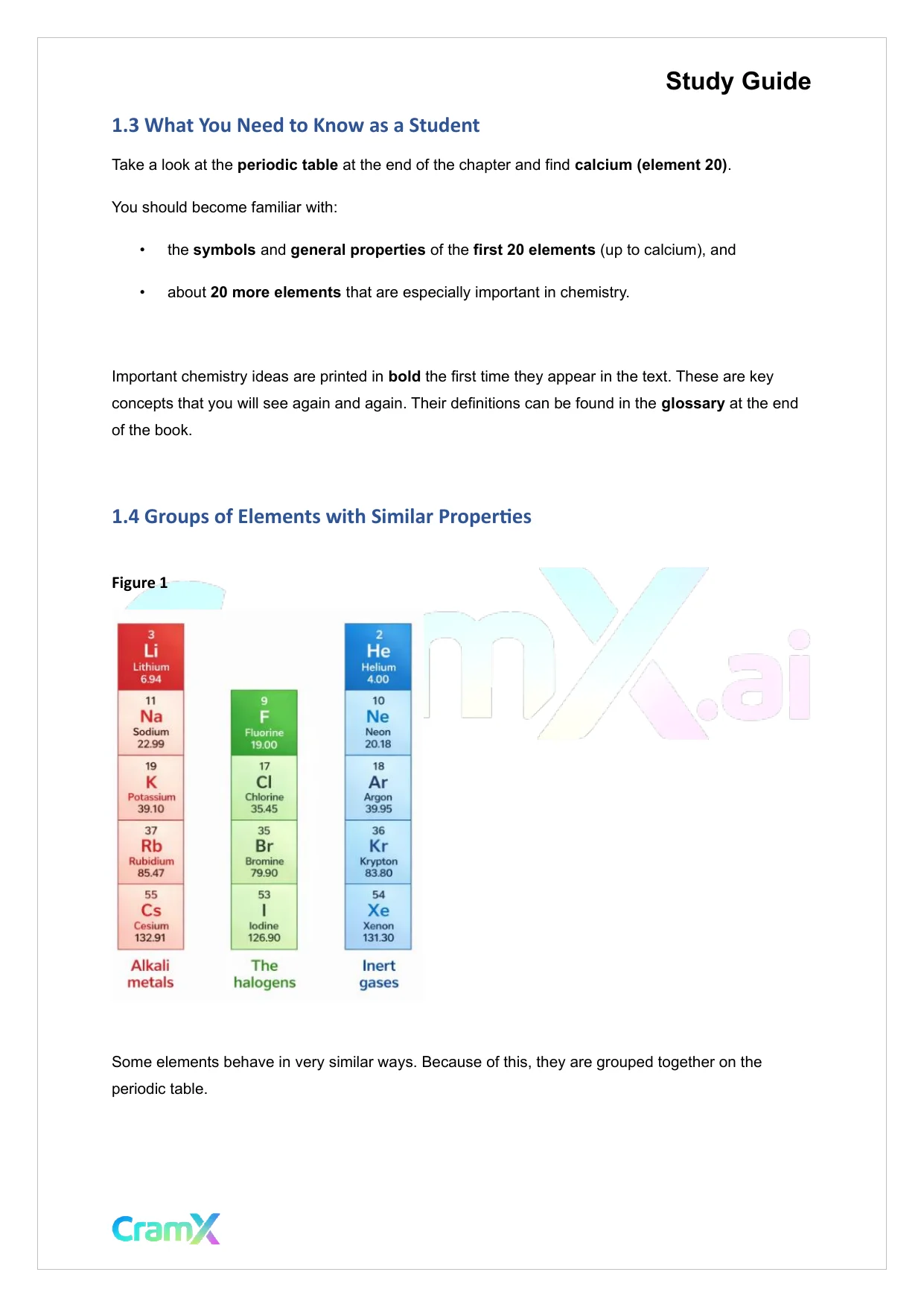 Chemistry - Elements - Page 2 preview image